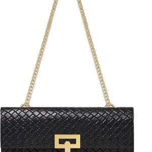 Women Clutch Handbag Faux Leather Crossbody Evening Purse Wedding Gift